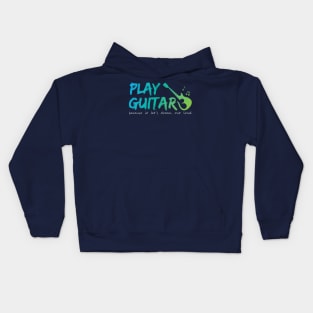 Play guitar Kids Hoodie